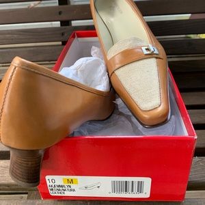 Anne Klein iflex, Jemmalyn leather moc toe loafer